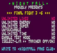 Image n° 4 - screenshots  : Final Fight 3